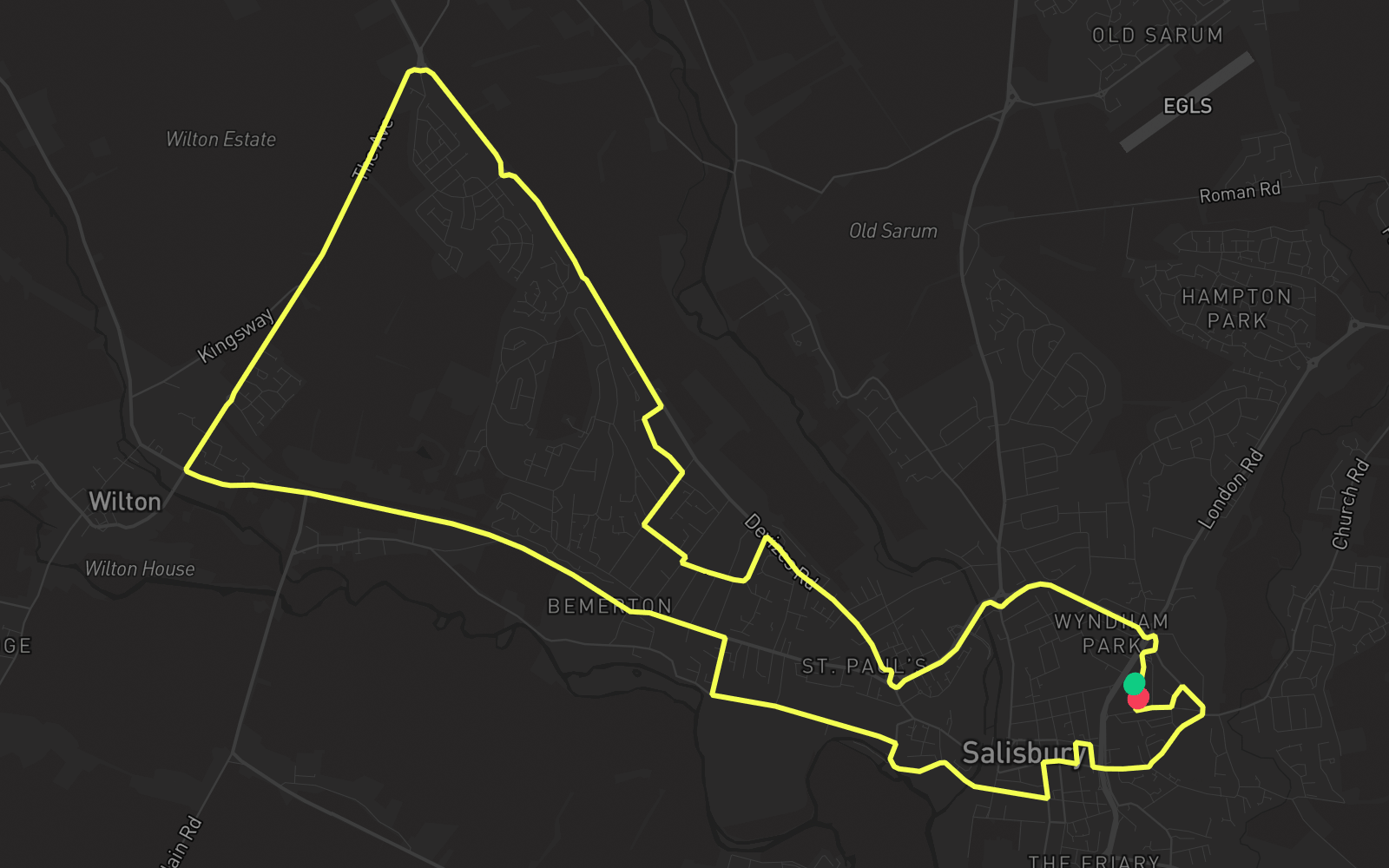 Route 4 route map
