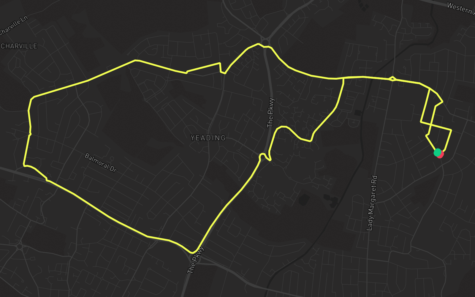 Route 1 route map