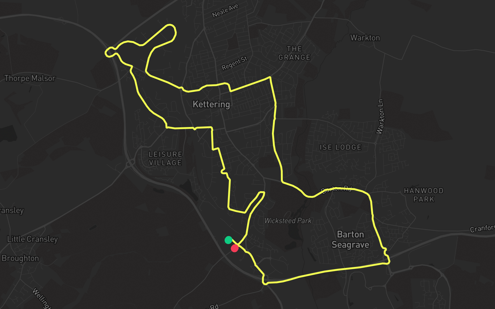 Route 2 route map