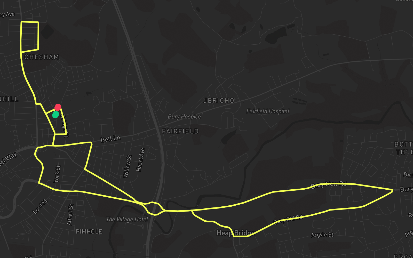 Route 3 route map