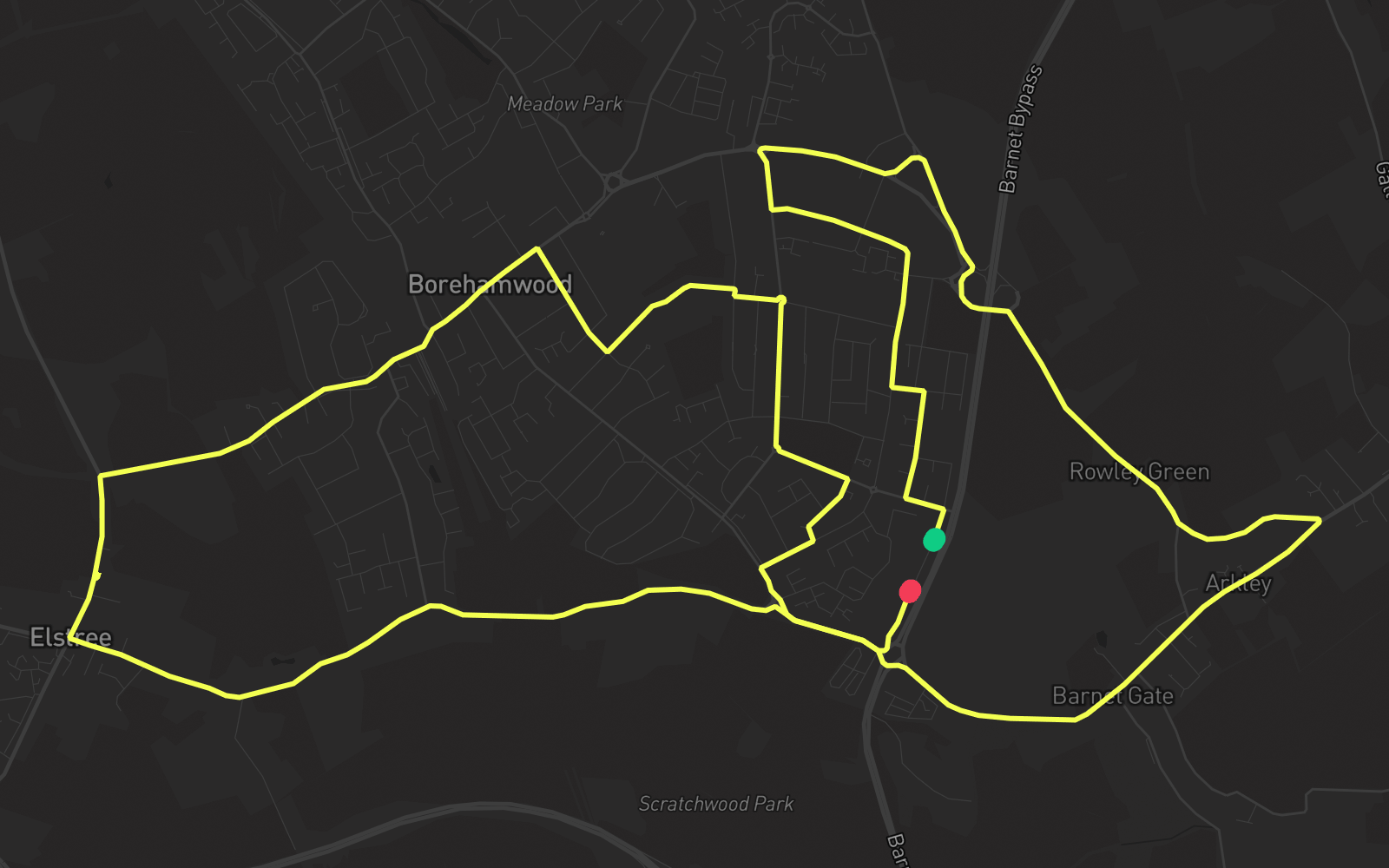Route 4 route map