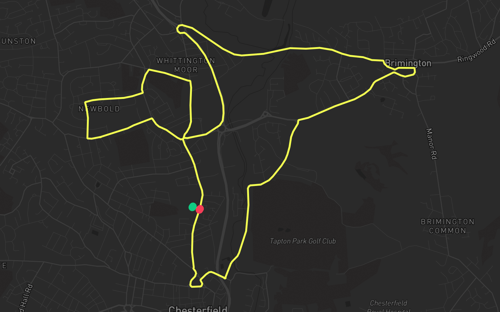 Route 2 route map