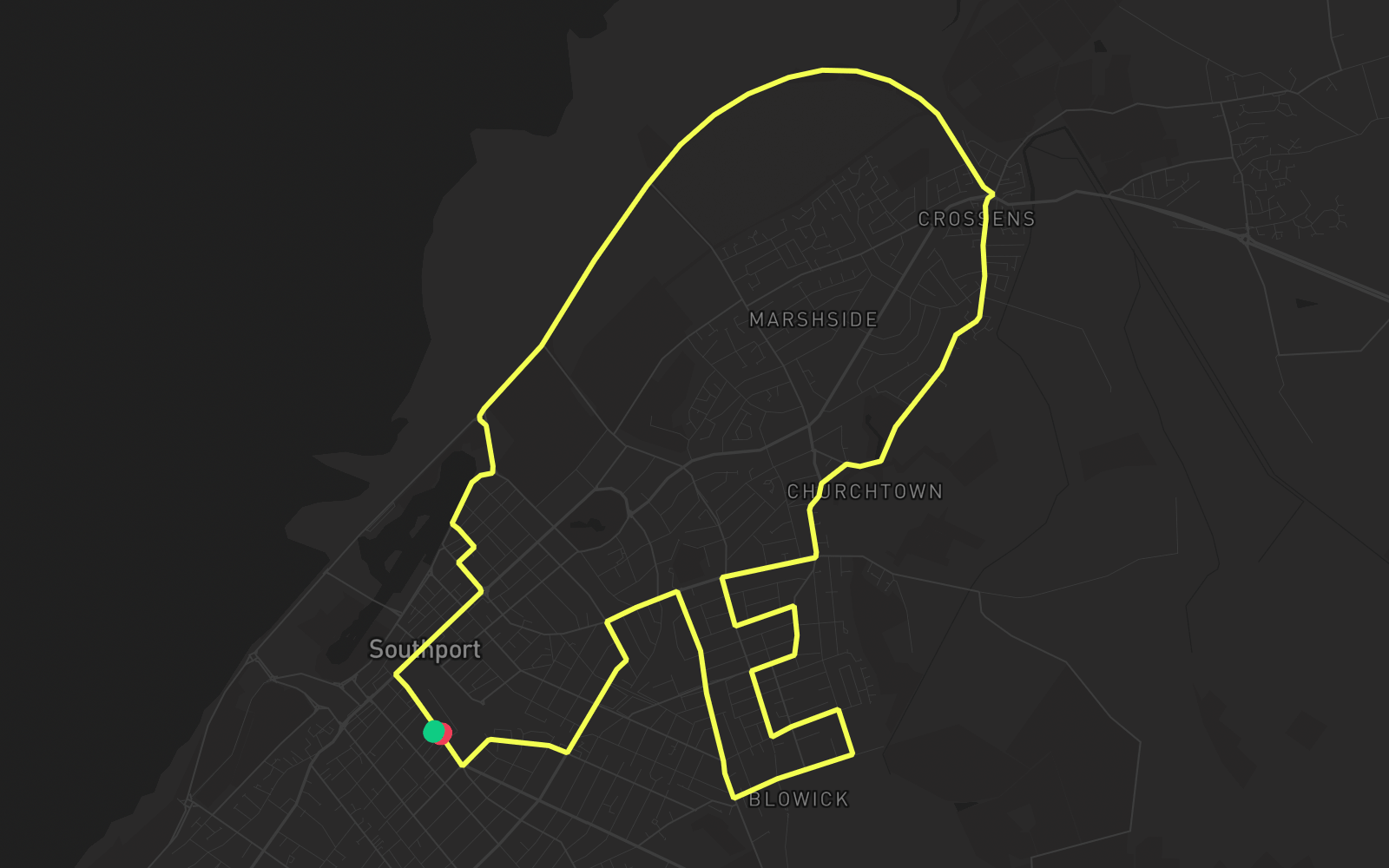Route 1 route map