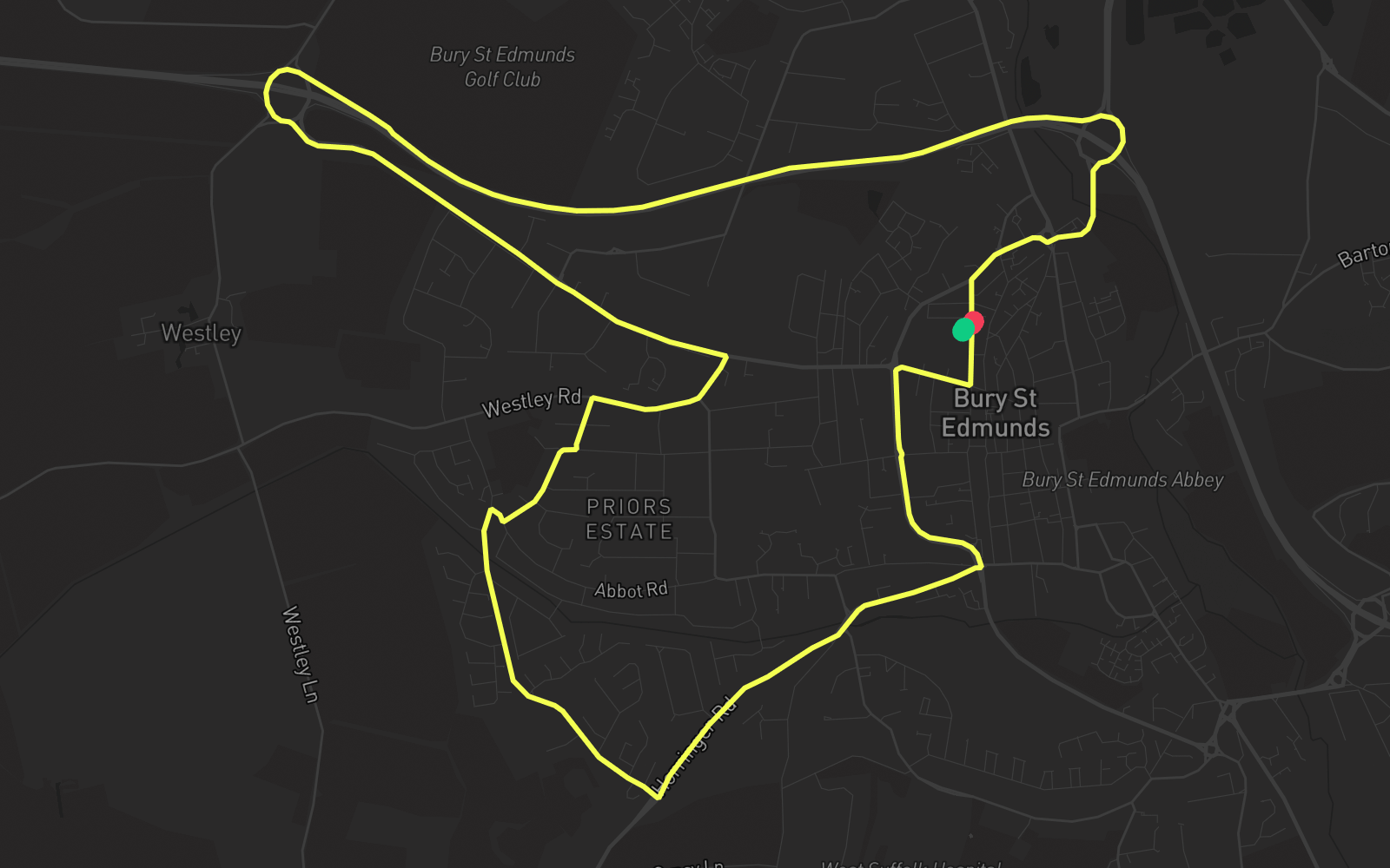 Route 2 route map