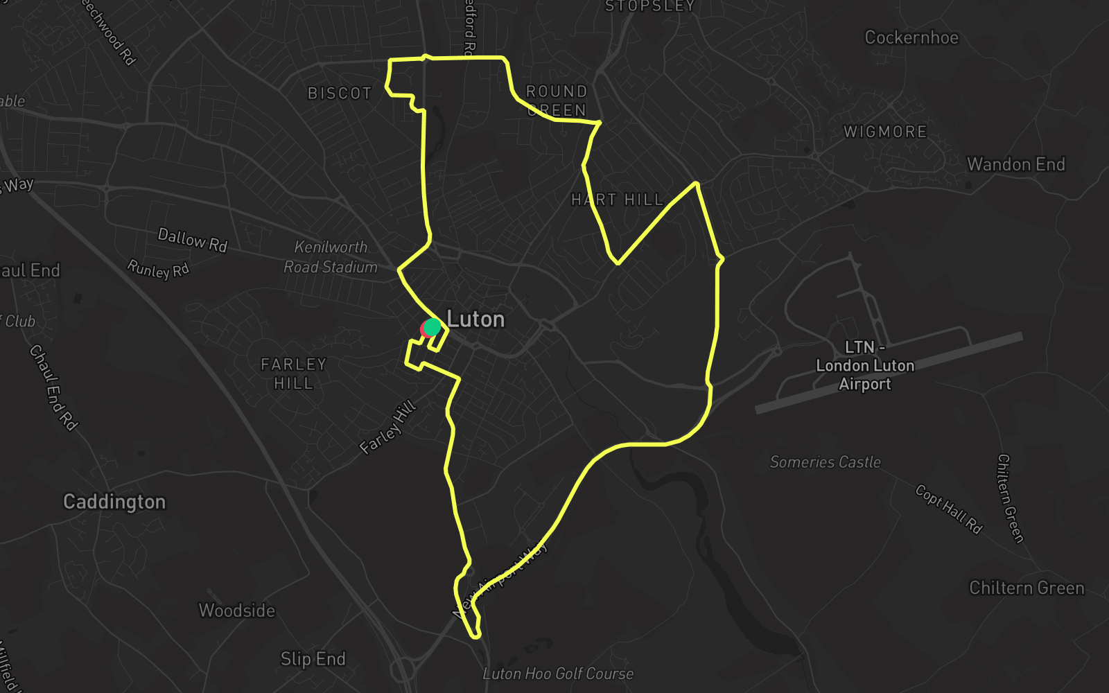 Route 1 route map