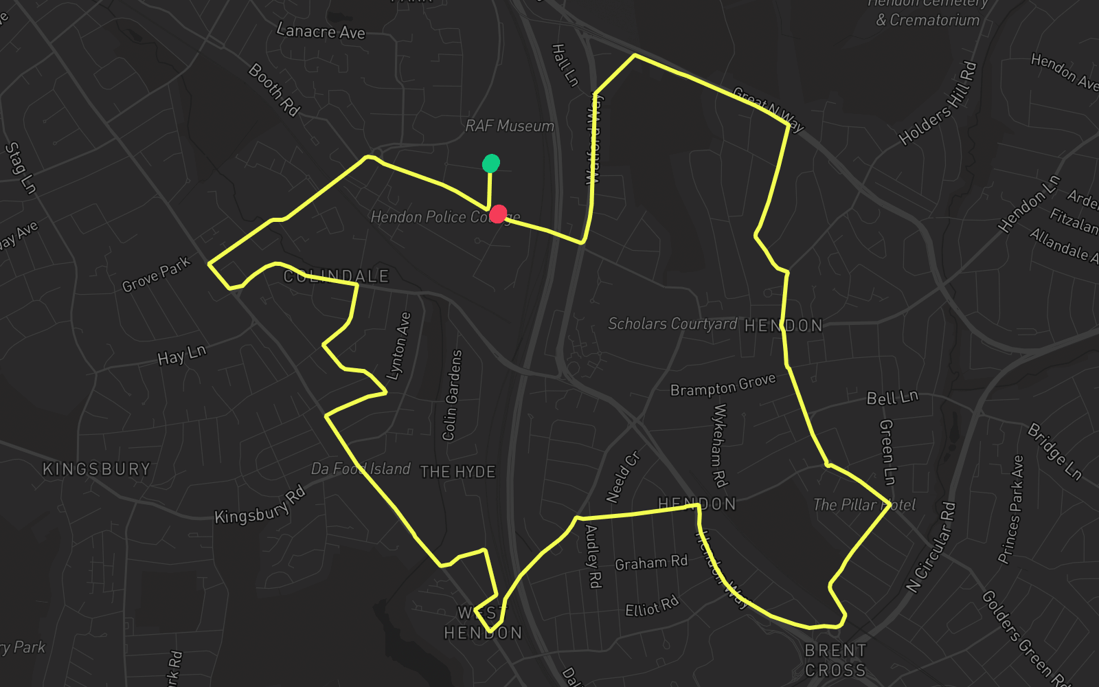 Route 2 route map