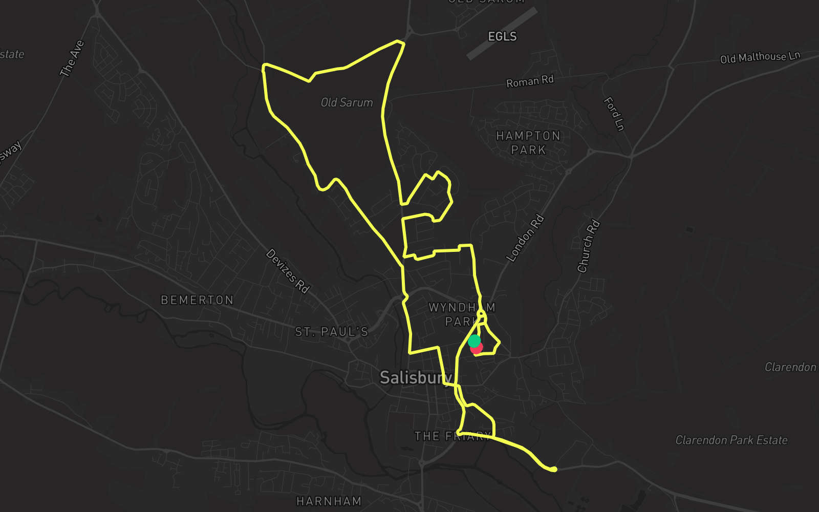 Route 5 route map