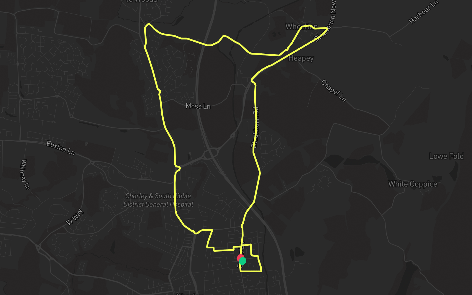 Route 3 route map