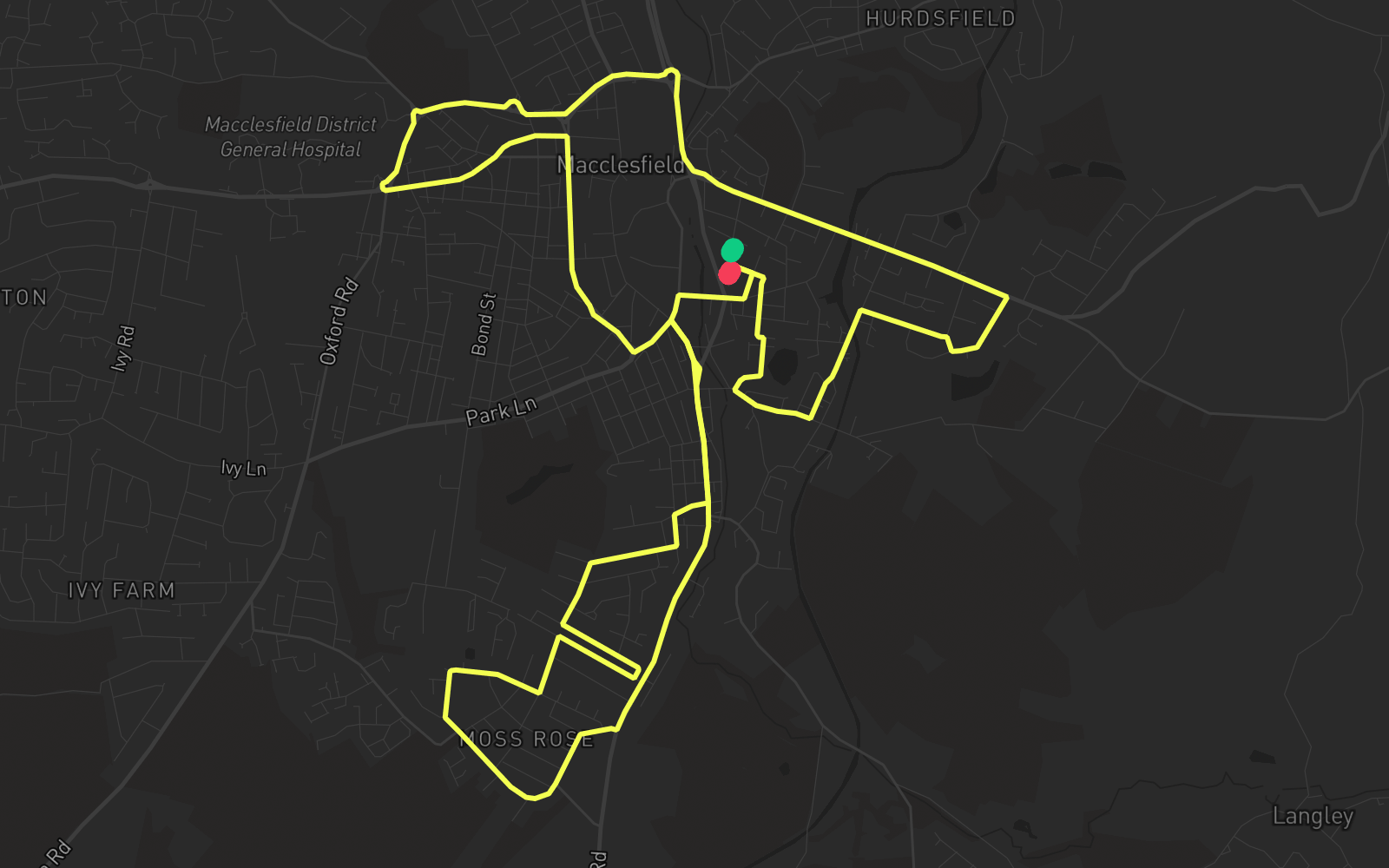 Route 3 route map