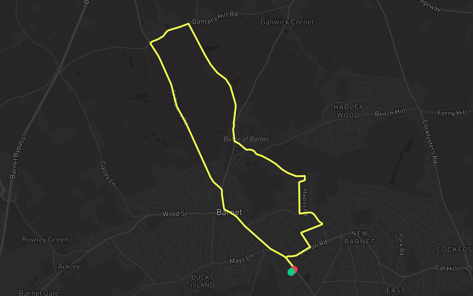 Route 4 route map