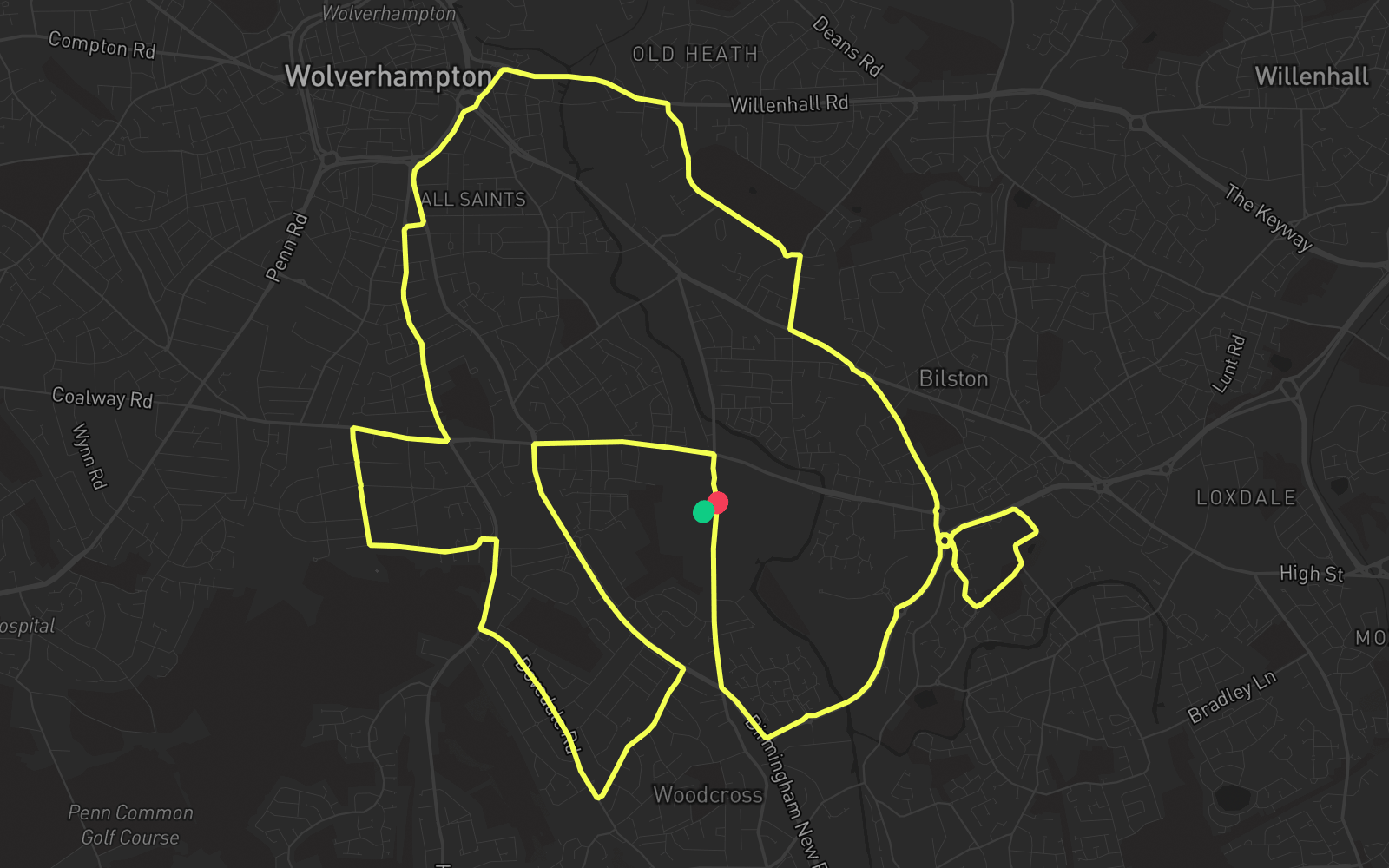 Route 2 route map