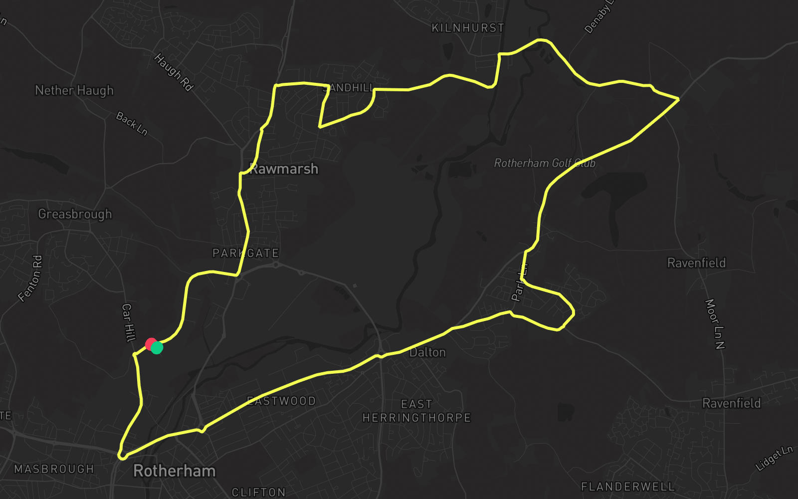 Route 2 route map