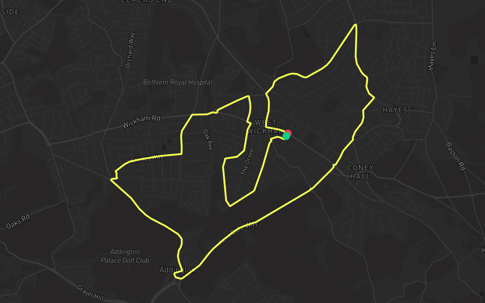 Route 4 route map