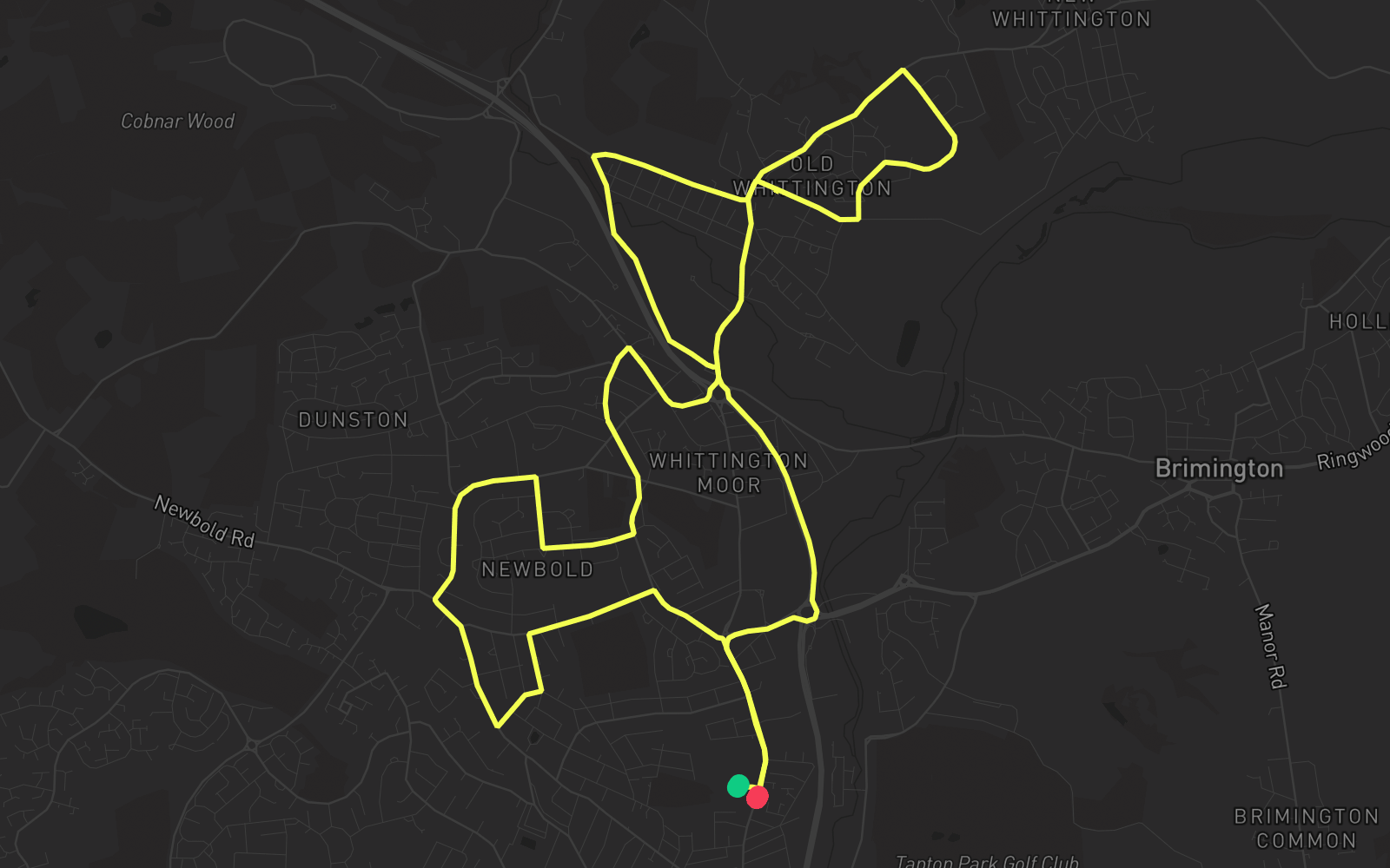 Route 4 route map