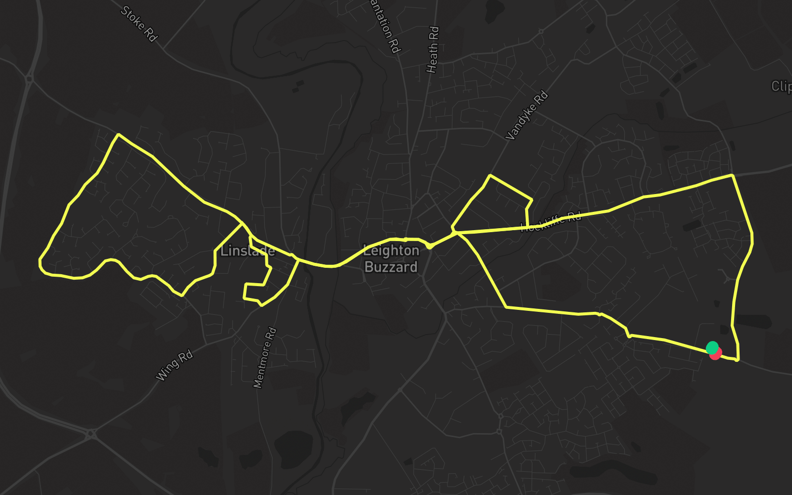 Route 5 route map