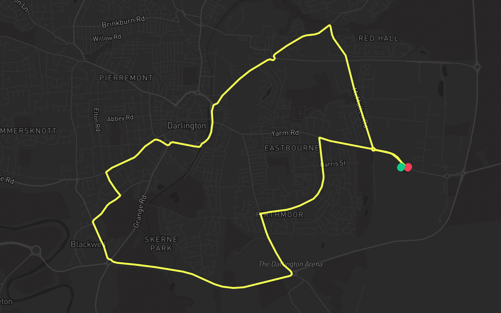 Route 2 route map