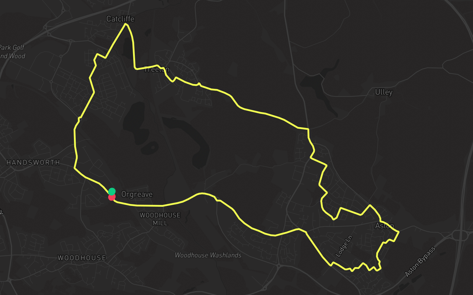 Route 4 route map