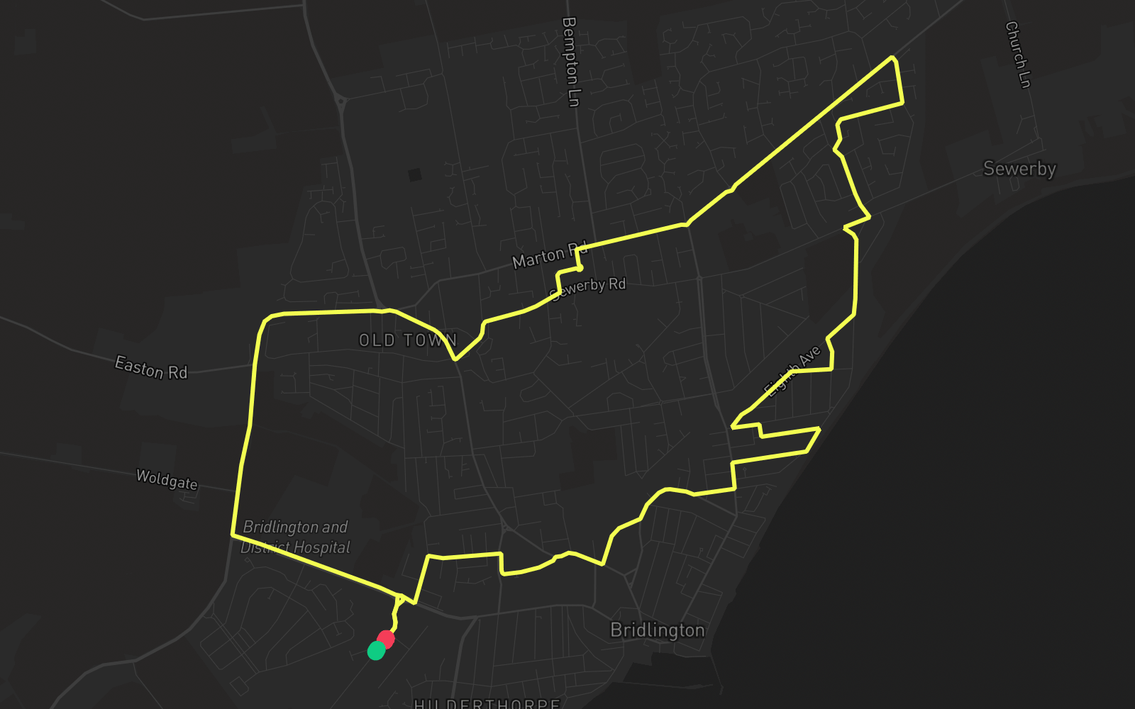 Route 3 route map