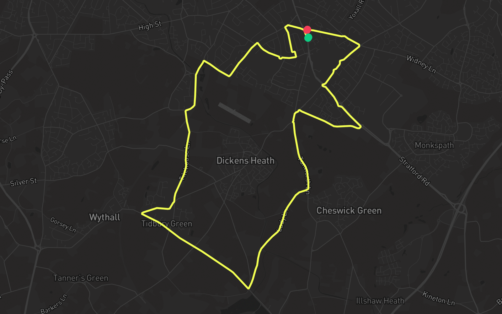 Route 4 route map