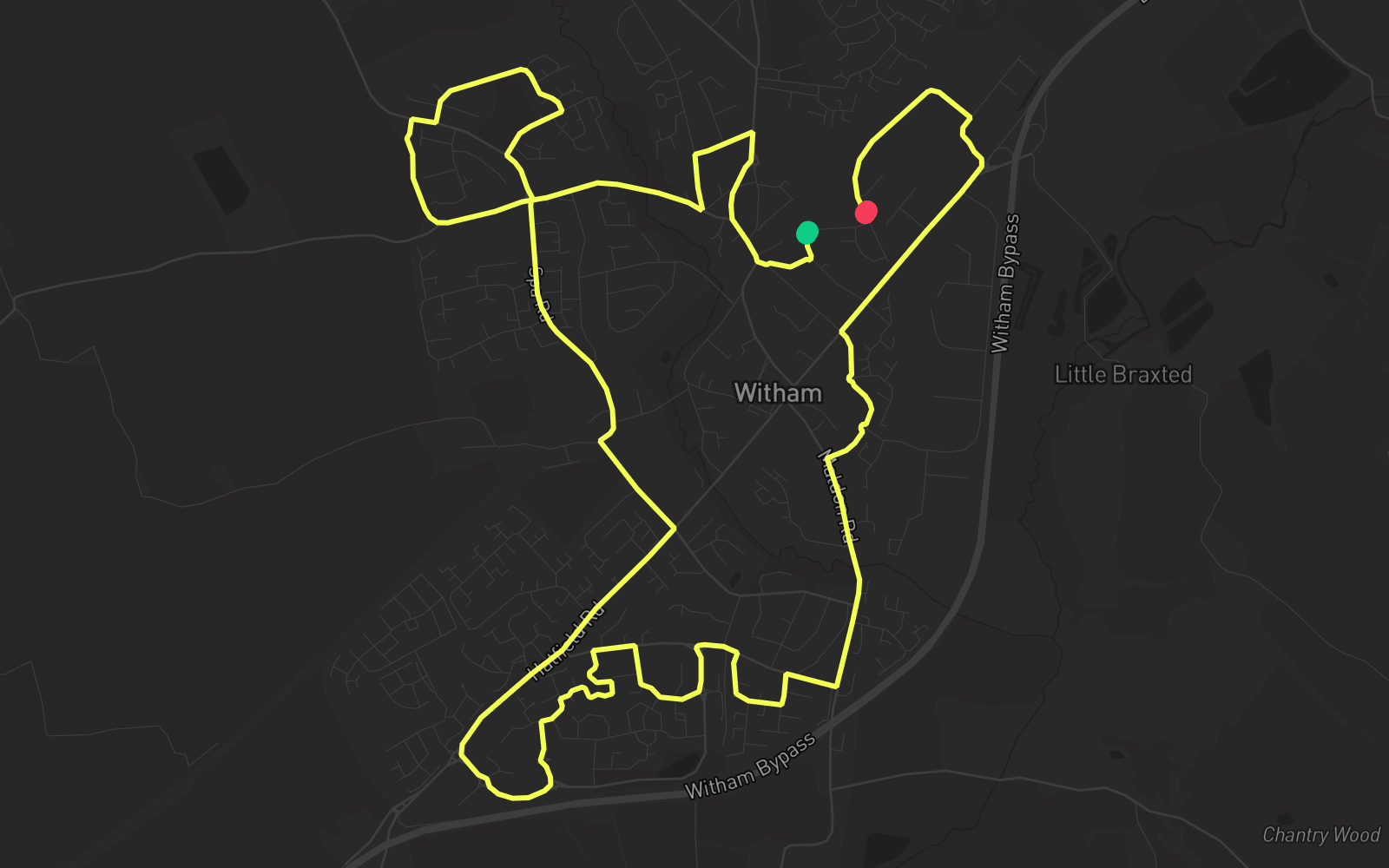 Route 3 route map