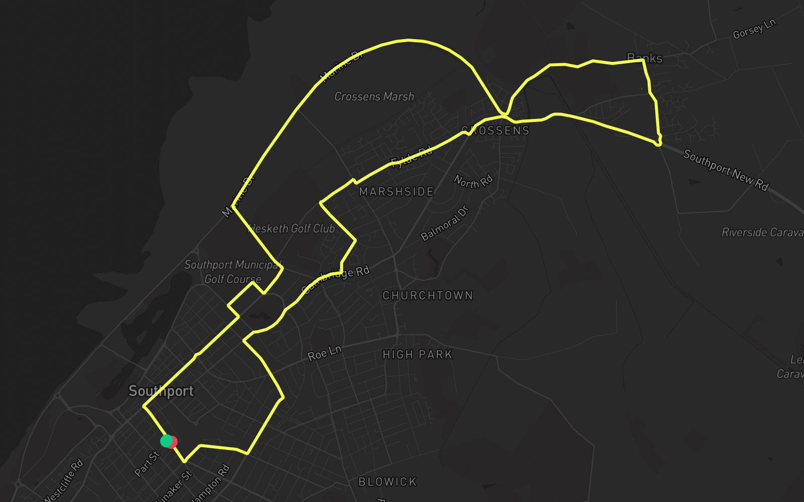 Route 4 route map