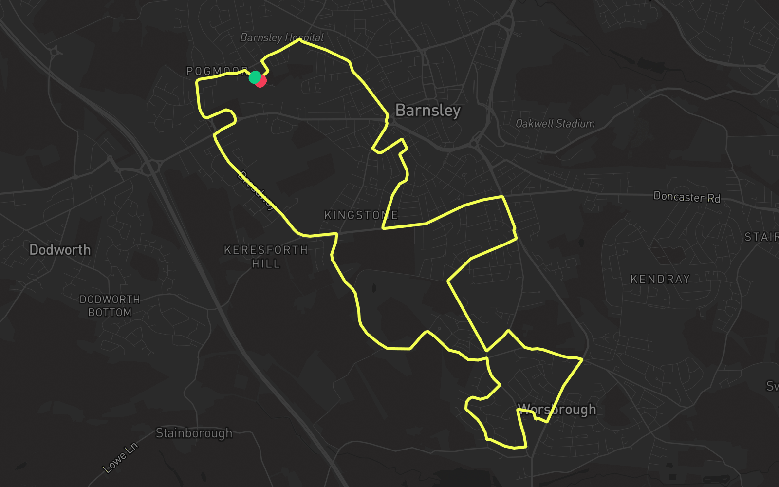 Route 2 route map