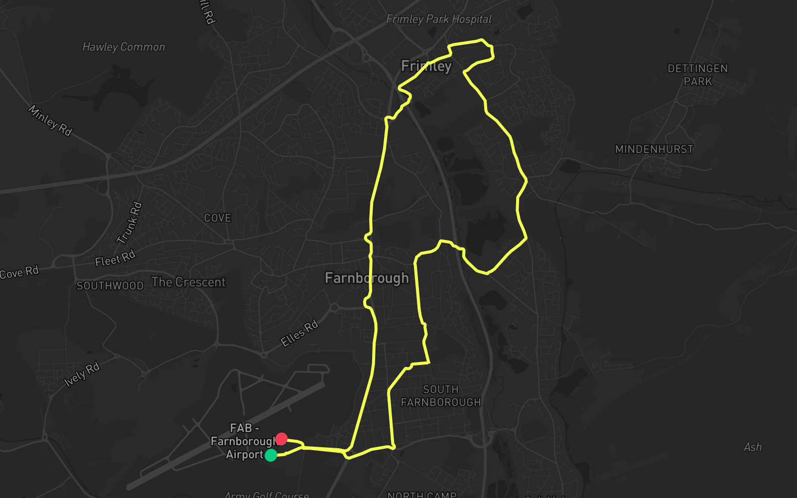 Route 2 route map