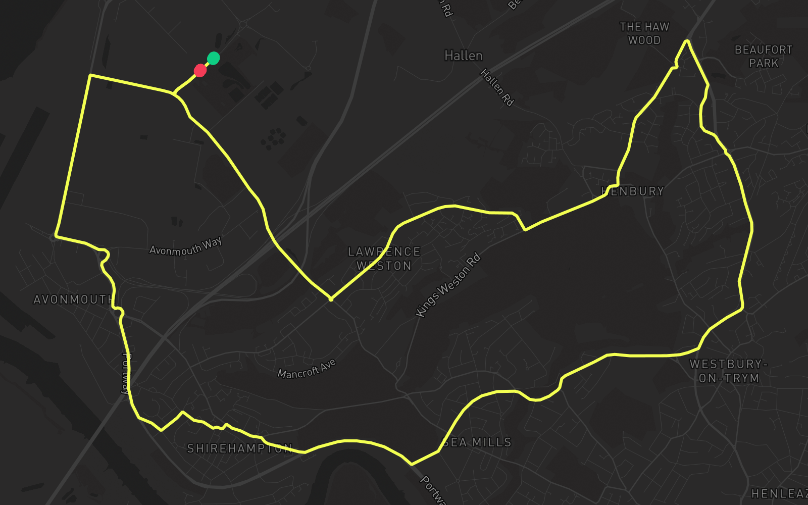 Route 5 route map