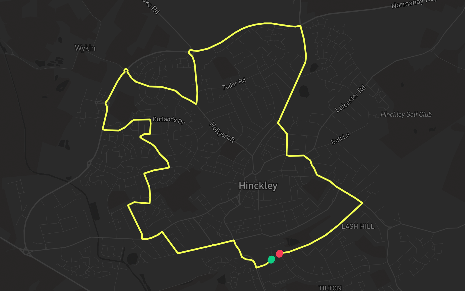 Route 2 route map