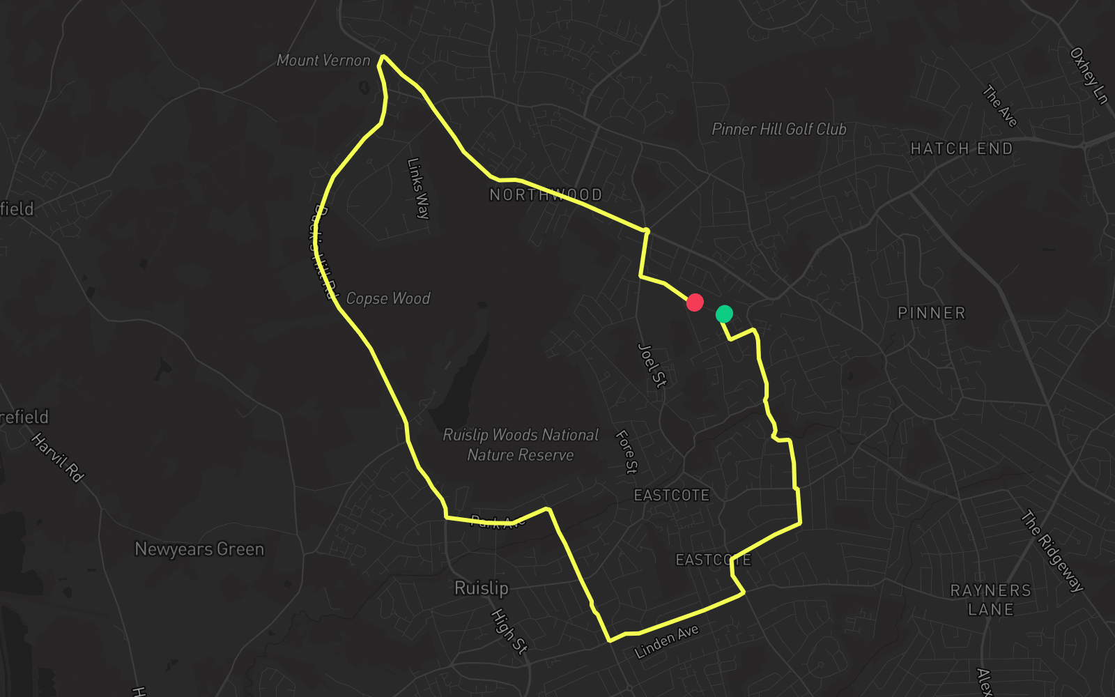 Route 3 route map