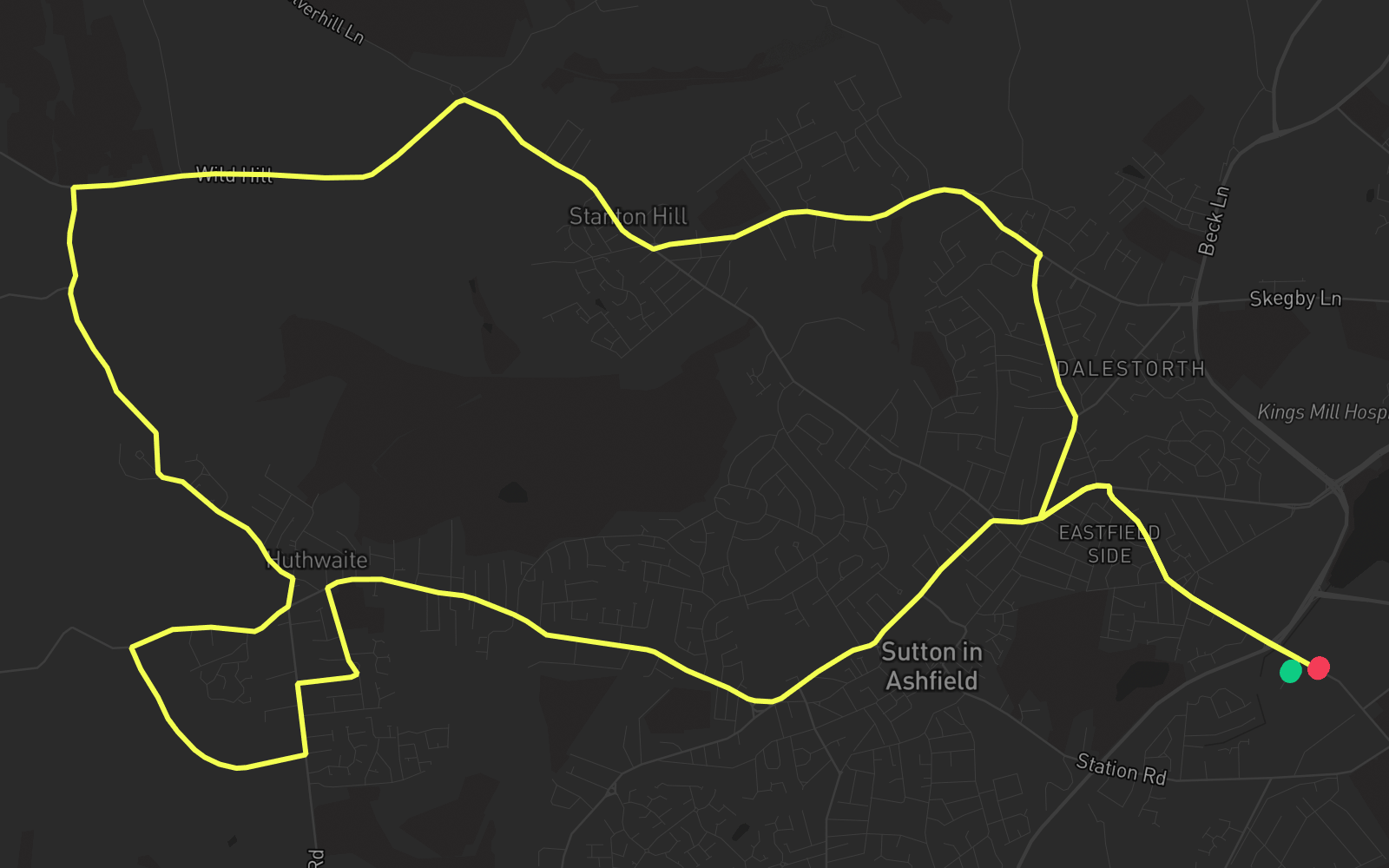 Route 3 route map