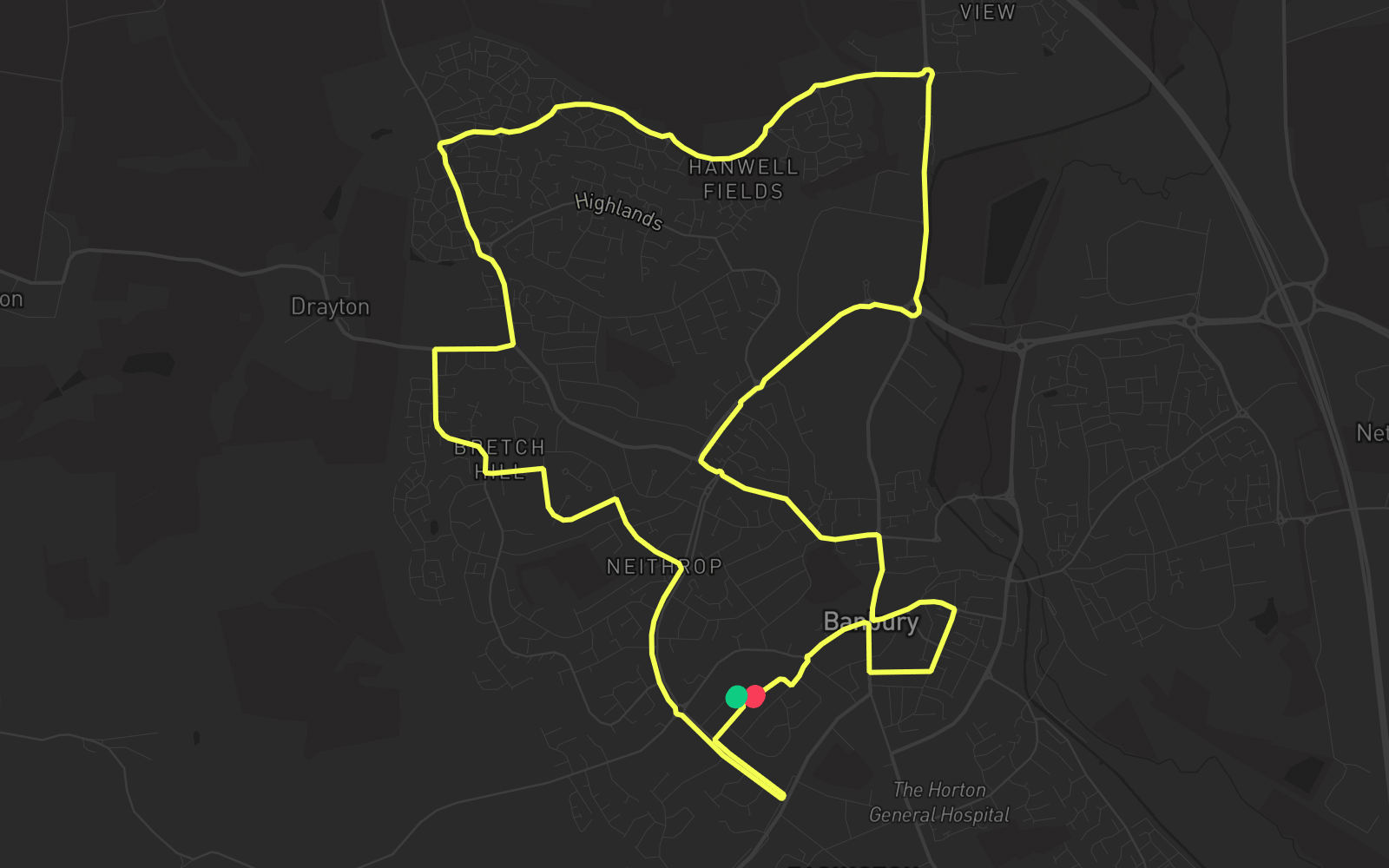 Route 1 route map