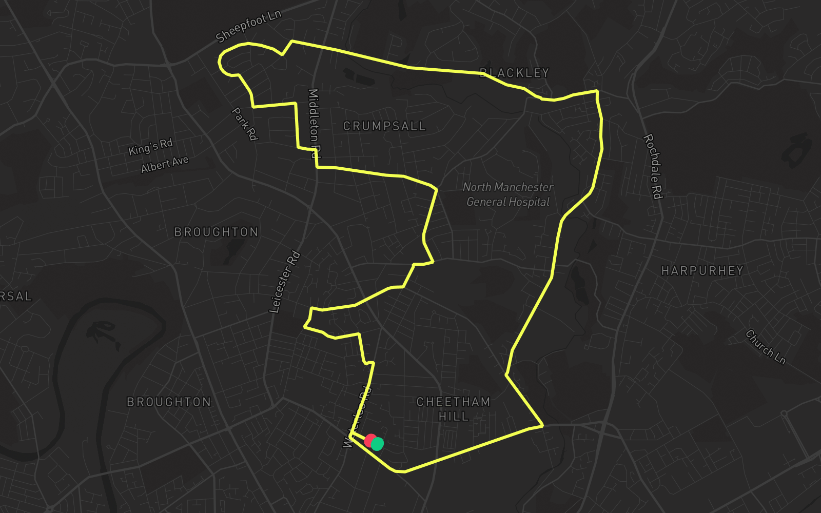 Route 3 route map
