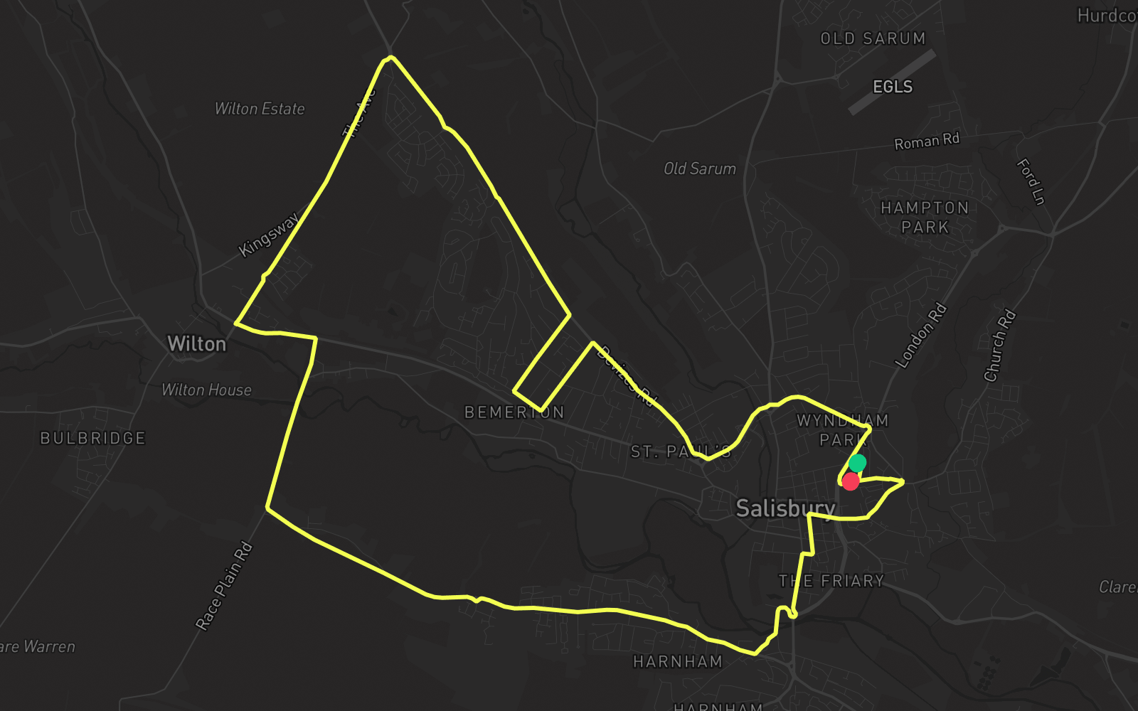 Route 2 route map