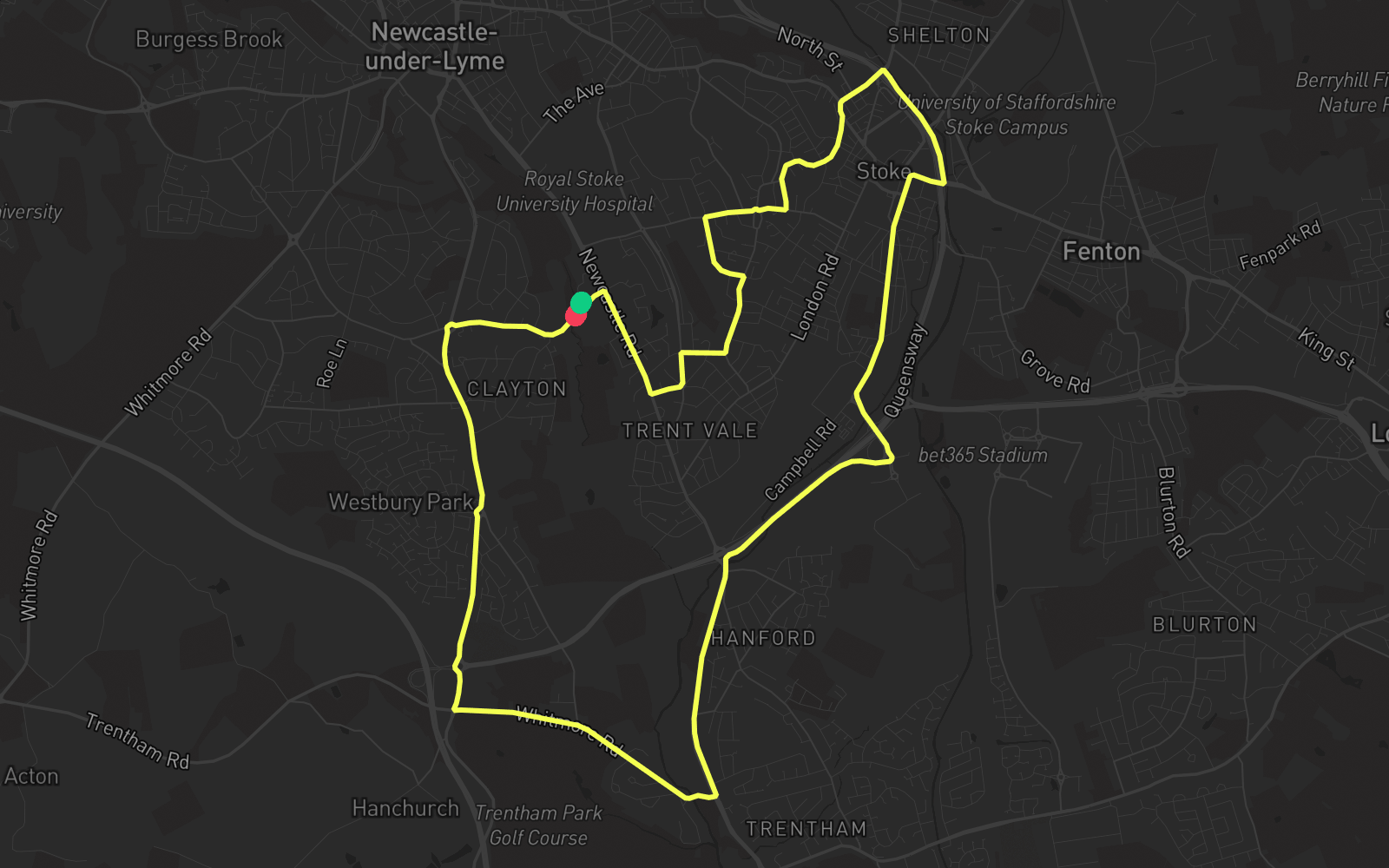 Route 4 route map