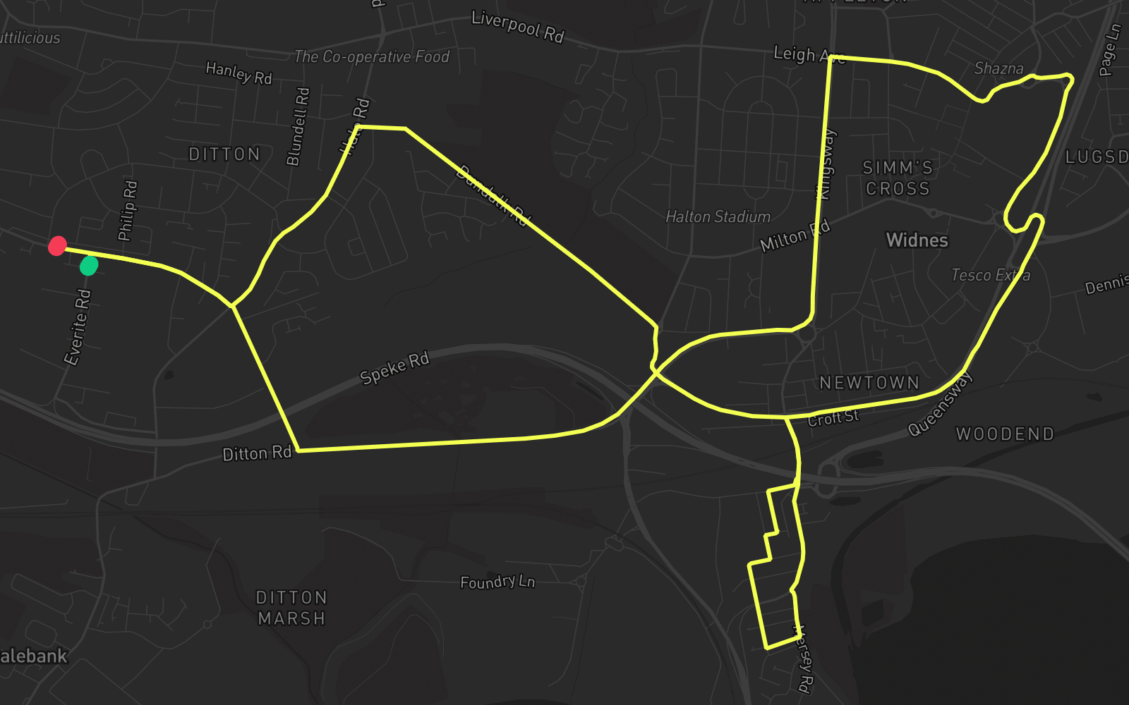 Route 3 route map