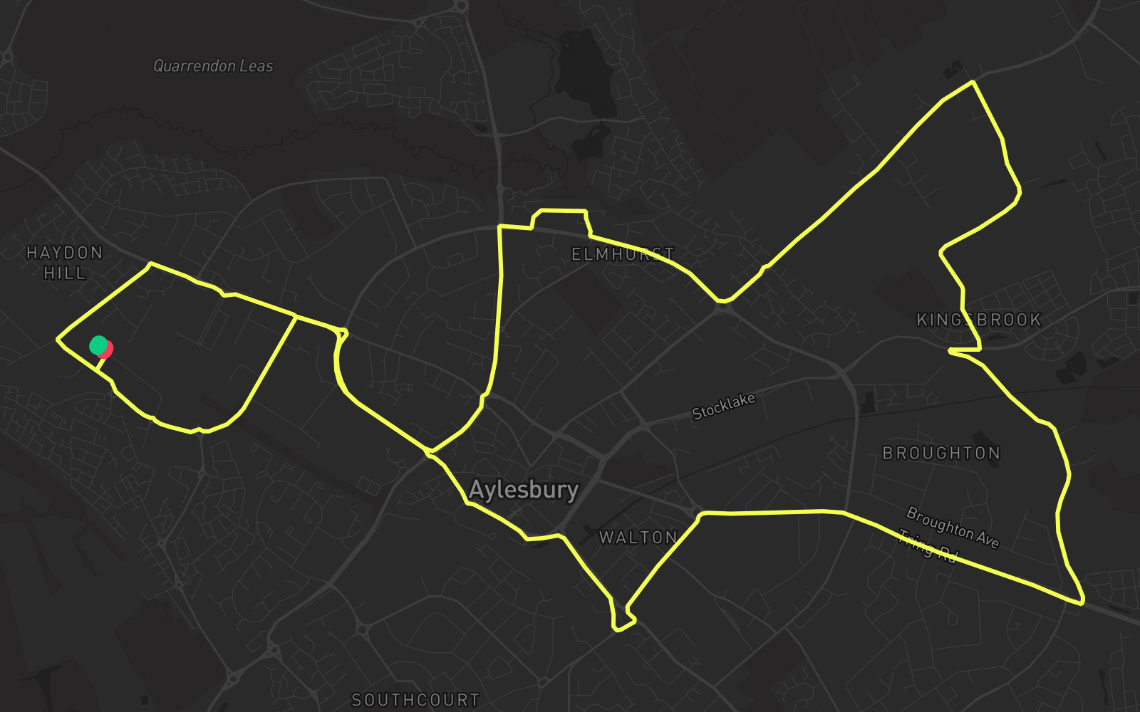 Route 2 route map