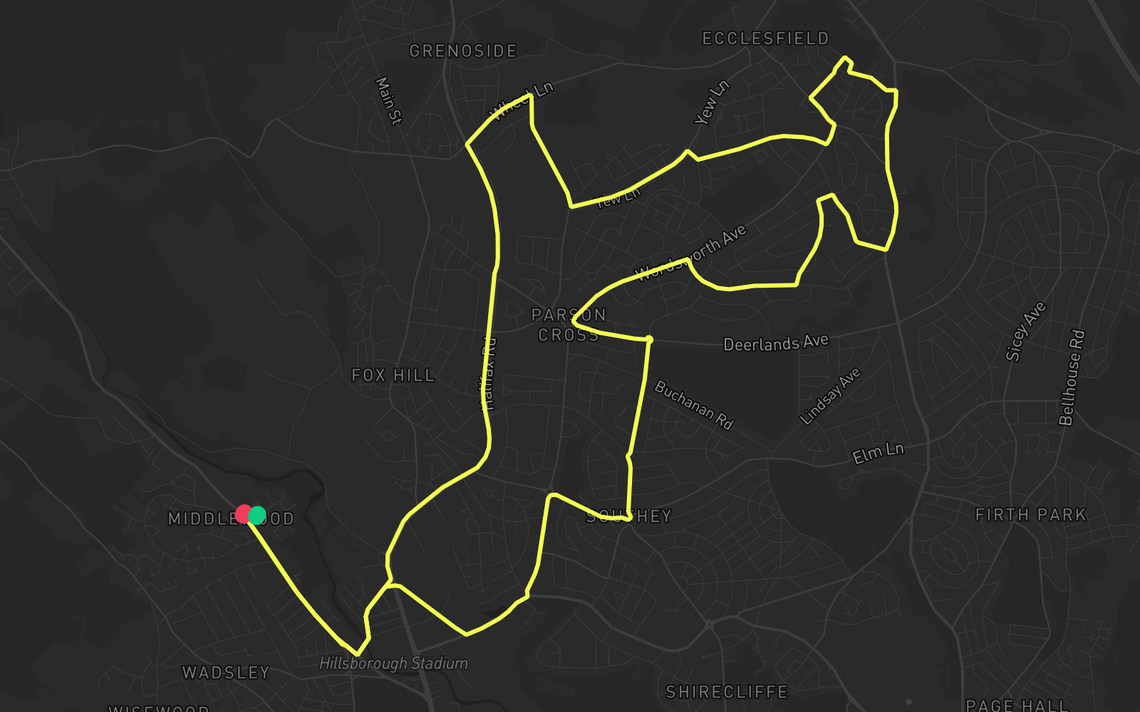 Route 4 route map
