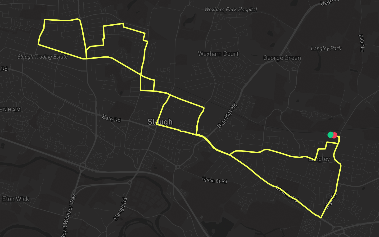 Route 2 route map