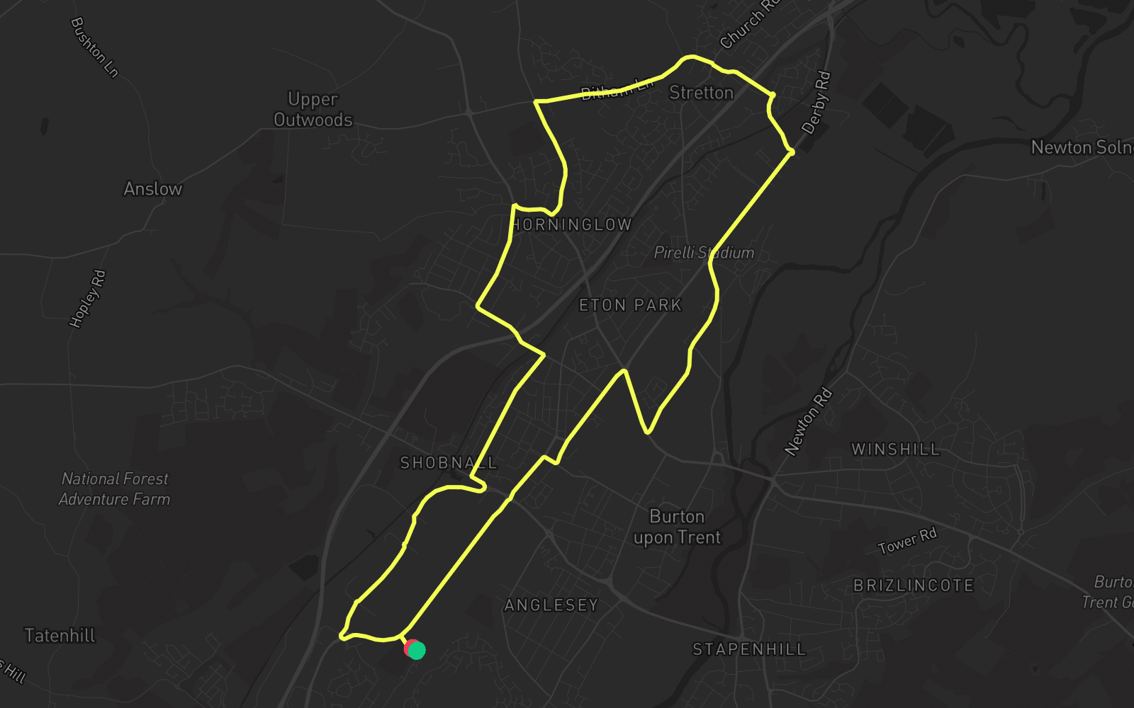 Route 4 route map