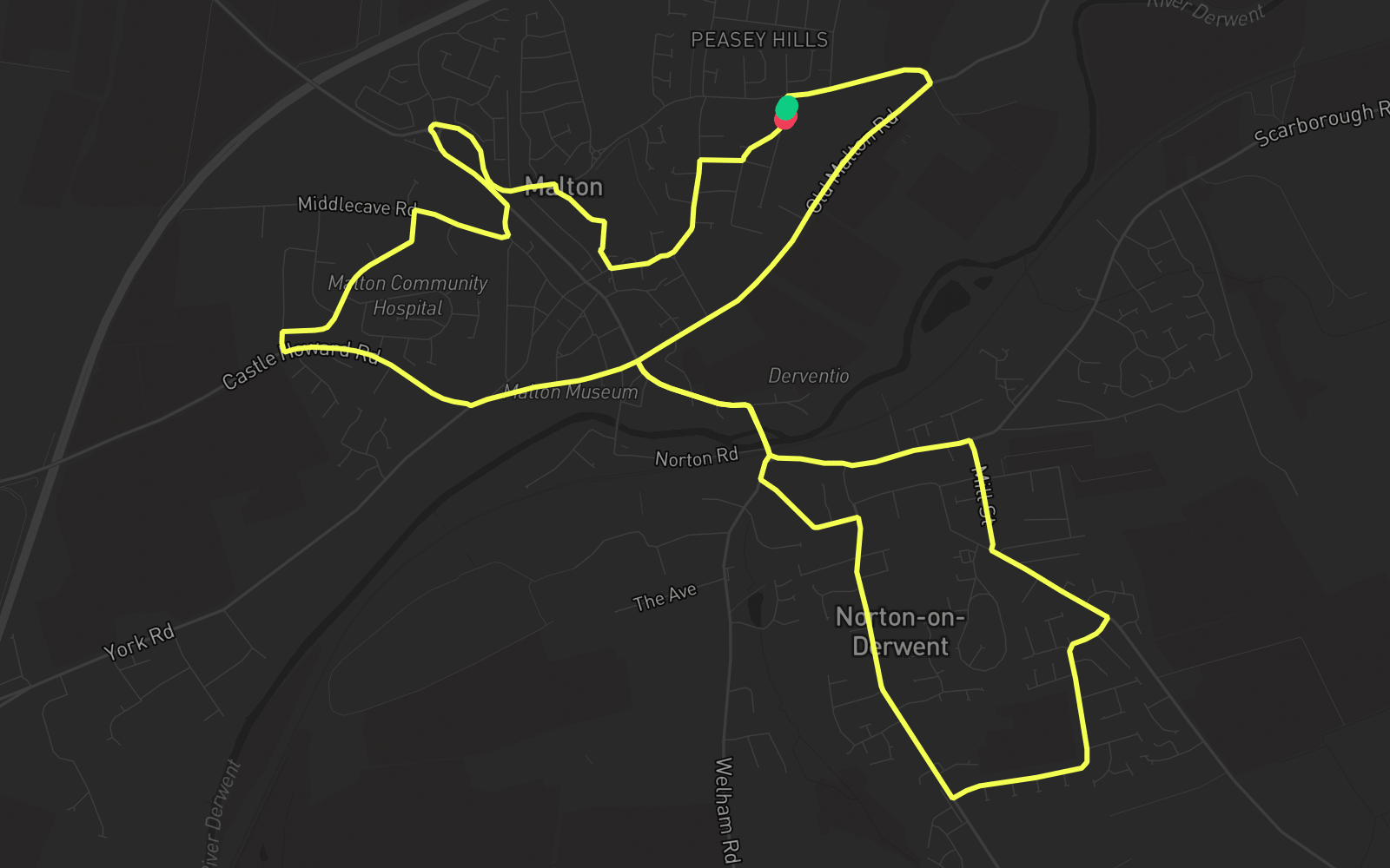 Route 2 route map