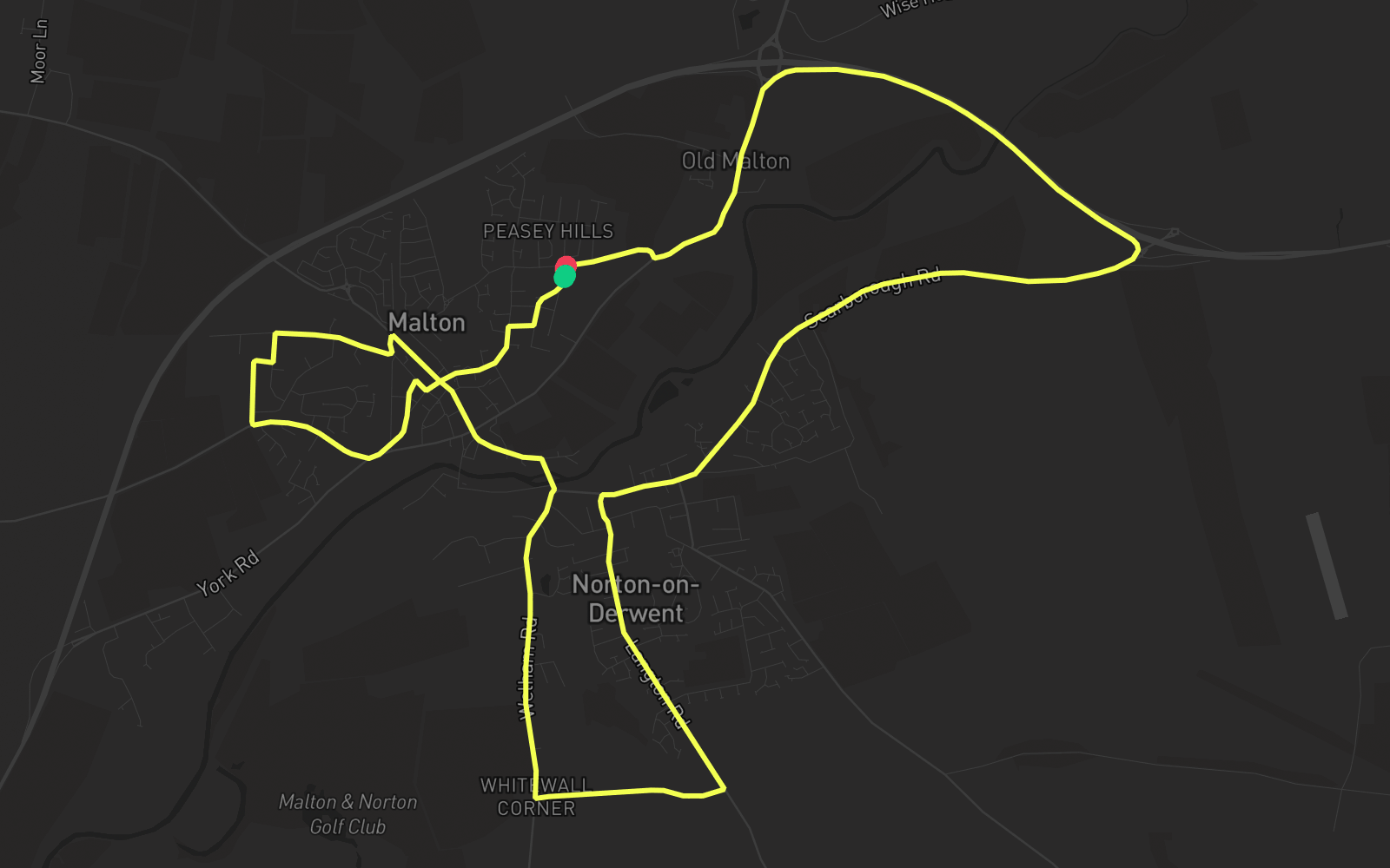 Route 5 route map