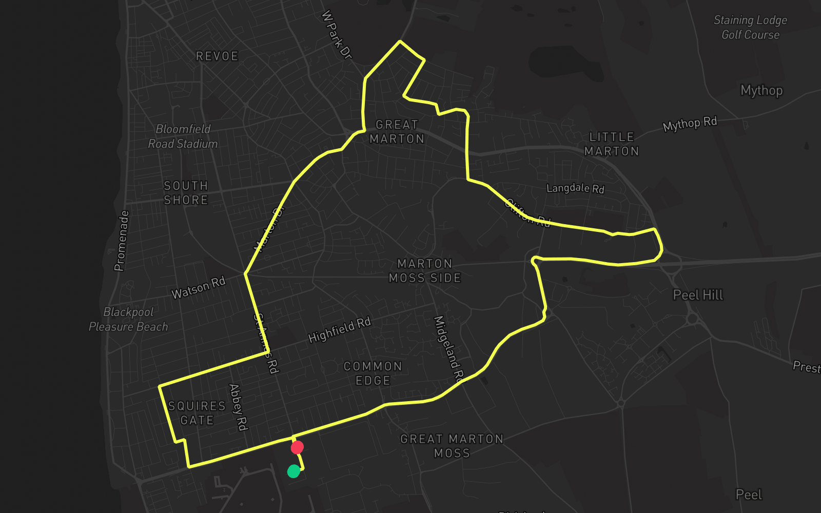 Route 4 route map