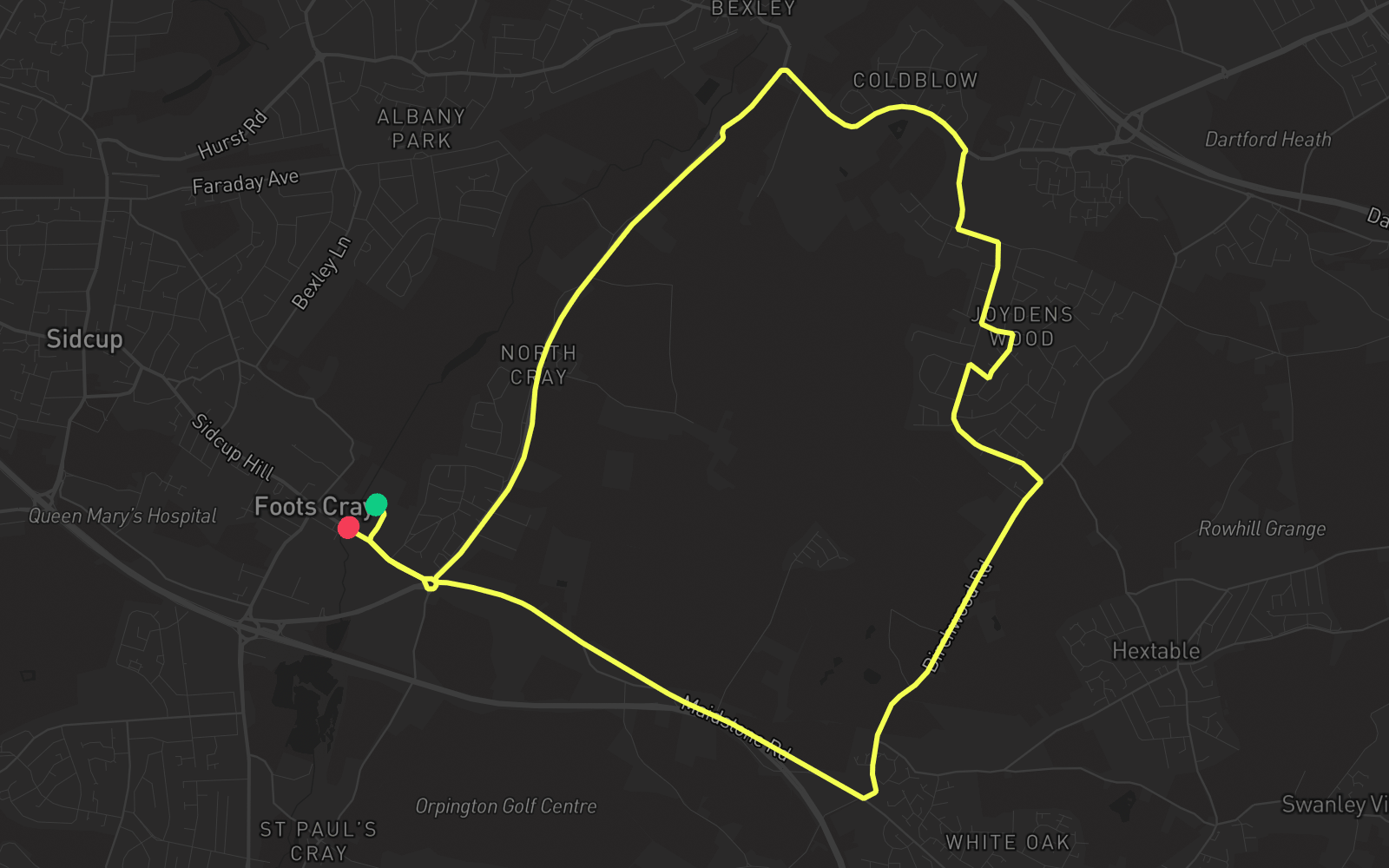 Route 4 route map