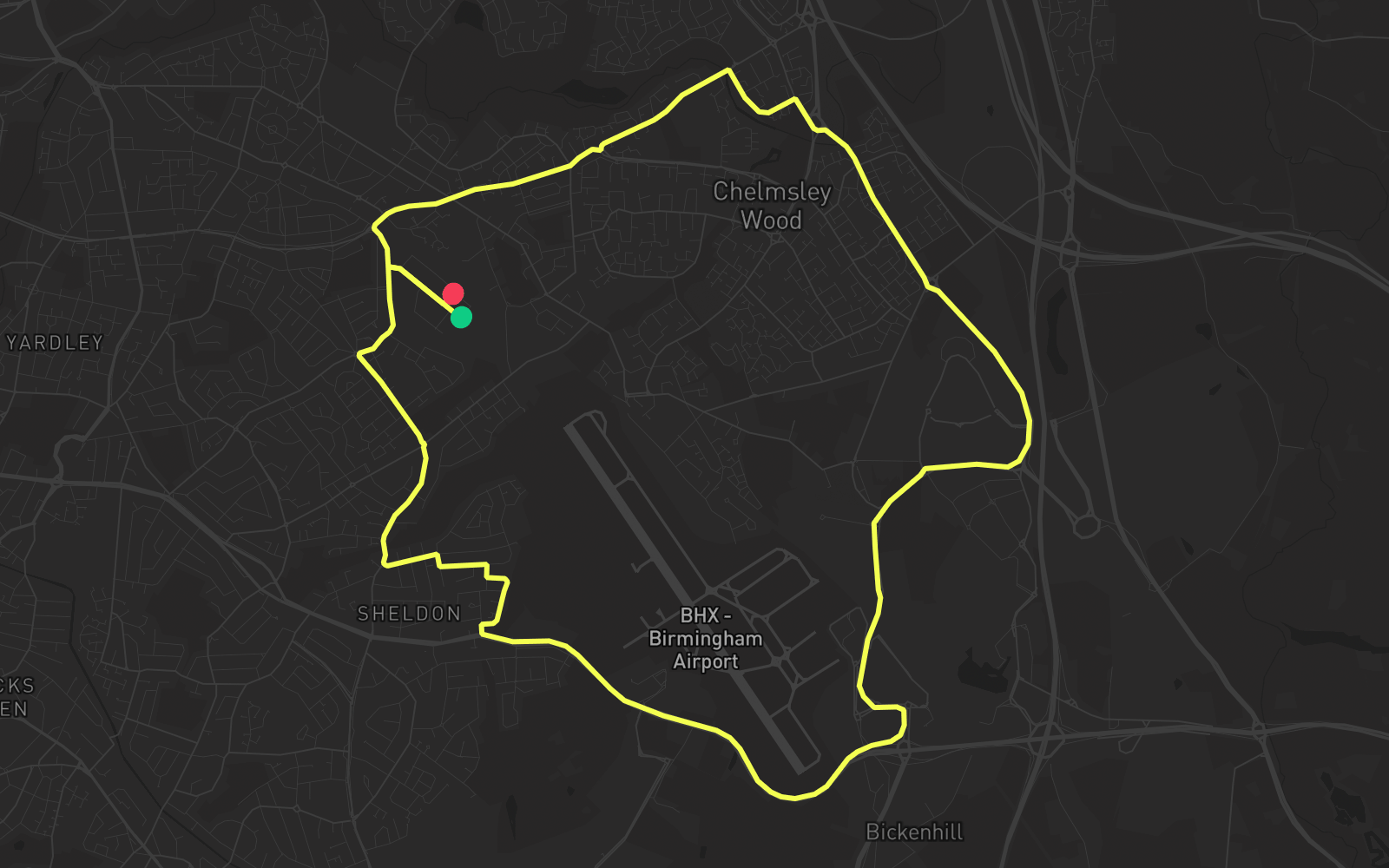 Route 5 route map