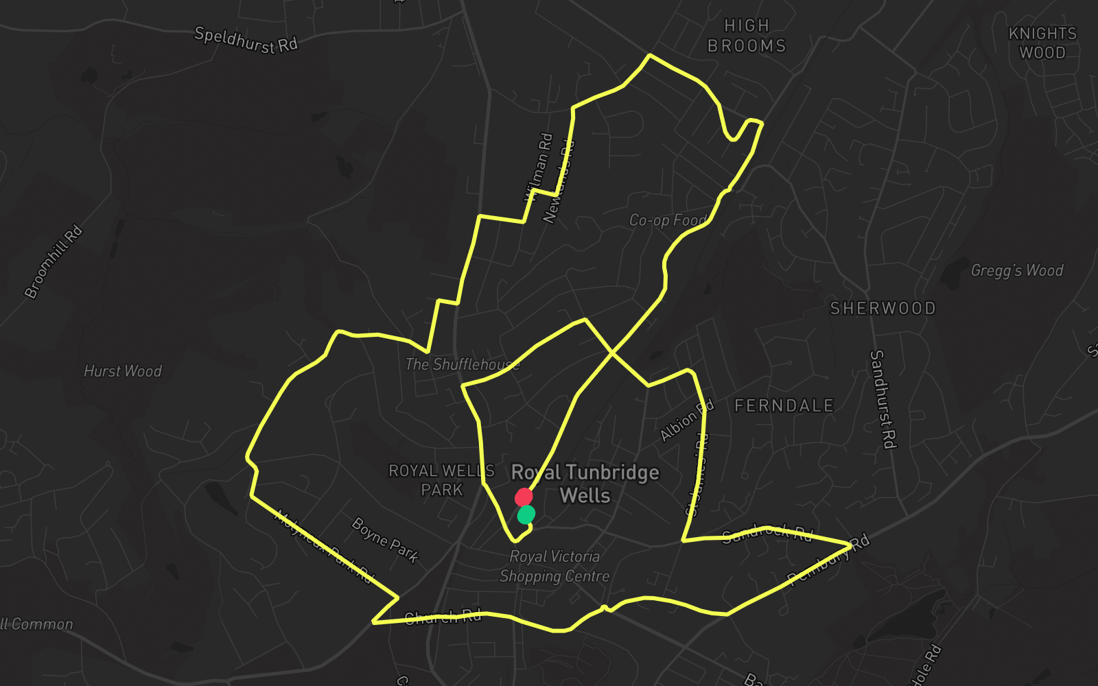 Route 3 route map