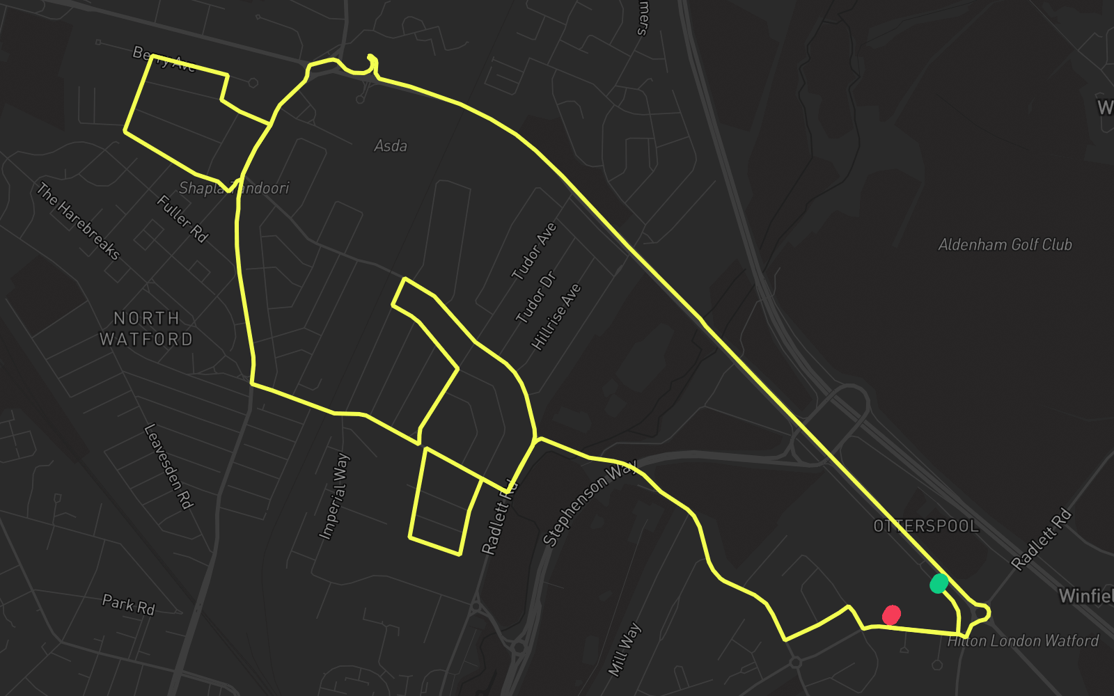 Route 2 route map