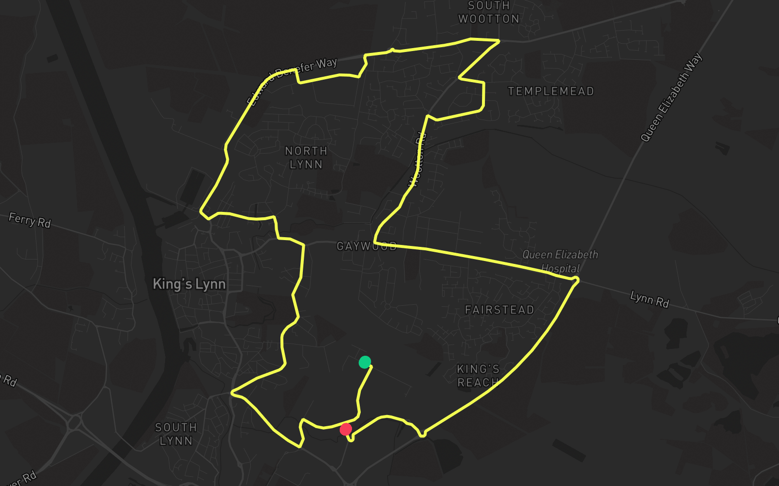 Route 2 route map