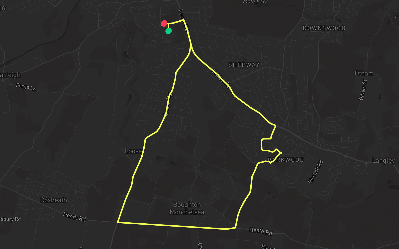 Route 2 route map