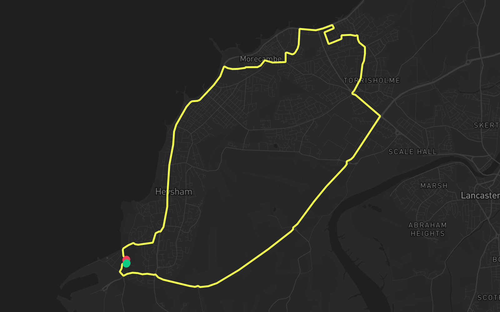 Route 1 route map